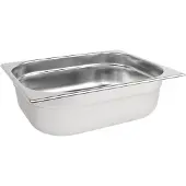 Vogue GN-Behälter Edelstahl 10cm GN1/2