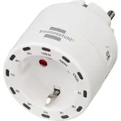 Brennenstuhl 1506130 Stecker Mit Analogem Programmierer