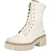 Mustang Damen Stiefelette Weiß
