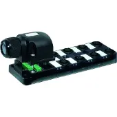 Murr Elektronik Exact12, 8xM12, 4-pol., steckb. Haube FK selbstanschliessbar, PNP LED