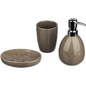 Five Ceramic Bathroom Set Golden