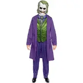 Warner bros Erwachsenenkostüm Joker Movie Grösse L