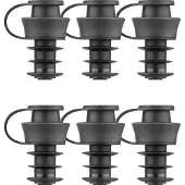 Coravin Weinstopfen Pivot Black (6er-Set)