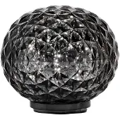 Kartell Mini Planet Plug Tischleuchte Smoke - , Mini Planet, Grau, für Wohnzimmer, Kunststoff, Design