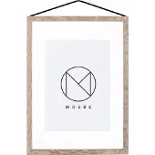MOEBE Frame A4 Oak - , Holz, Glas