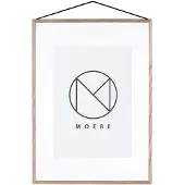 MOEBE Frame A2 Oak - , Holz, Glas