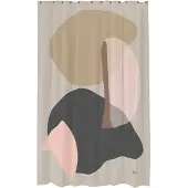 Mette Ditmer Duschvorhang Gallery Sand (150 x 200 cm)
