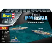 Revell First Diorama Set - Bismarck Battle