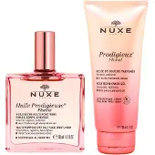 Nuxe 250ml Prodigieux Floral Duo (Dry Oil 50ml + Shower Gel 200ml)