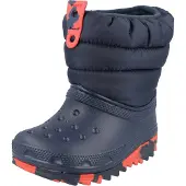 Crocs Classic Neo Puff Boot Toddler 207683-410, Schneestiefel, für Jungen, Dunkelblau, Größe: 20/21