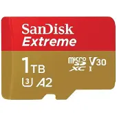 SanDisk 1 TB MicroSDXC SANDISK Extreme 190MB/130MB card only