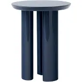 &tradition Heavy Blau Beistelltisch Stahlblau