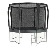 Akrobat Orbit Pro trampolin 305 cm Anthrazit mit sicherheitsnetz