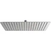 Aloni Regendusche Brause Quadrat 40x40 cm chrom