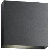 LIGHT-POINT Compact W1 Wandleucte Up/Down 2700/3000K Black - , Schwarz, für Wohnzimmer, Aluminium