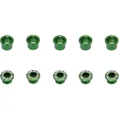 Kcnc Chainring Bolt Spb0014 Road 5 Pieces Screw Grün