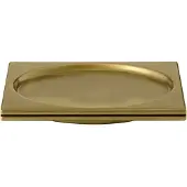 Audo Copenhagen - Divot Tablett, 18 x 18 cm, Messing