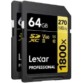 Lexar 1800x Sdxc Uhs-ii Clase 10 64gb Speicherkarte
