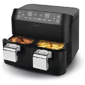 MAXXMEE Heissluft-Fritt. Doppelk. 2x3,8l