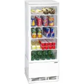 Casselin Kühlvitrine 98L - Weiß CVR98LB