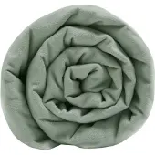 Yumeko Laken Flanell 200x260 Grün - Eco, Bio & Fairtrade