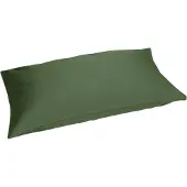 Yumeko Kissenbezug Baumwollsatin 40x80 Grün - Eco, Bio & Fairtrade