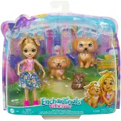 Enchantimals City Tails Gerika Golden Retriever Puppe