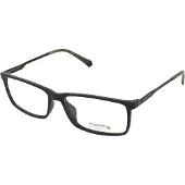Polaroid PLD D479/G Herren-Brille inkl. Gläser Vollrand Quadratisch Kunststoff-Gestell 55/15/145, schwarz