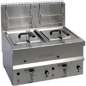 Casselin Gas Fritteuse 2 x 10L CFG102