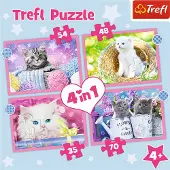 Trefl 34396, 70 Stück(e), Tiere, 4 Jahr(e)