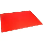 Hygiplas LDPE Schneidebrett rot 60x45x1cm