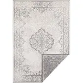 NORTHRUGS Teppich "CEBU Wendeteppich", rechteckig, 5 mm Höhe, In-& Outdoor, Wetterfest, Balkon, Wohnzimmer, Wasserfest, Orientalisch