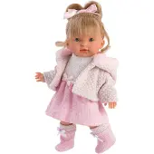 Llorens Soft Body Puppe Valeria Rosa Rock 28 cm