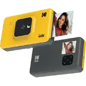 Kodak Mini Shot Combo 2 yellow, 53,4 x 86,5 mm, CMOS, Gelb, Filter, Rahmen, Pass-Fotodrucktechnologie, 10,2 MP