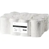 All Care Putztuchtuchrollen MINI - 1-lagig - kernlos 12 Rollen - Papierhandtücher - weiß