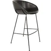 Zuiver 2er Set Feston Barstuhl Stahl 76 cm
