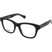 Missoni 0104 Damen-Brille inkl. Gläser Vollrand Cat Eye Acetat-Gestell 50/19/140, schwarz