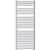 LuxeBath Badheizkörper 600 x 1500 mm - Chrom - gerade mit Seitenanschluss - Heizkörper Handtuchwärmer Handtuchtrockner, ohne Heizstab