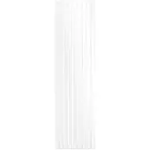 LuxeBath Paneelheizkörper Vertikal 480 x 1800 mm Weiß mit Seitenanschluss, Design Flach Heizkörper Einlagig Badheizkörper Badezimmer, ohne Heizstab
