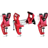 Swix - Dreiteiliger Schraubstock - Power Pro Vise 155mm - Rot