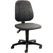 BIMOS Arbeitsdrehstuhl 9653, Stoffpolster, Rollen, anthrazit