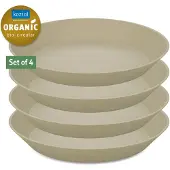 Koziol Connect Teller Ø24cm (4 Stk.) Dessert Sand