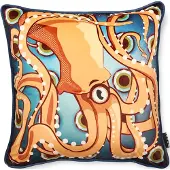 Moooi Kissenbezug Umbrella Squid Blue (50 x 50 cm)