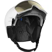 Salomon Herren Helm HELMET DRIVER PRO SIGMA white/Sol BB