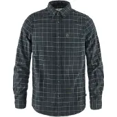 Fjällräven övik Flannel Shirt M dark grey (030) XL