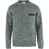 Fjällräven - Wollpullover - Lada Round-Neck Sweater M Grey für Herren - Größe M - Grau