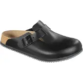 Birkenstock Boston Super Grip schwarz Clogs, Größe:43 EU