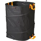 Fiskars Gartensack 'Solid PopUp', schwarz/orange, 175 Liter