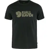 Fjällräven T-Shirt Logo Black Herren-XXL