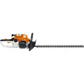 Stihl HS 45, 60 cm, Doppelte Klinge, 27,2 cm³, 3 cm, Orange, Schwarz, Weiß, 9,7 m/s²